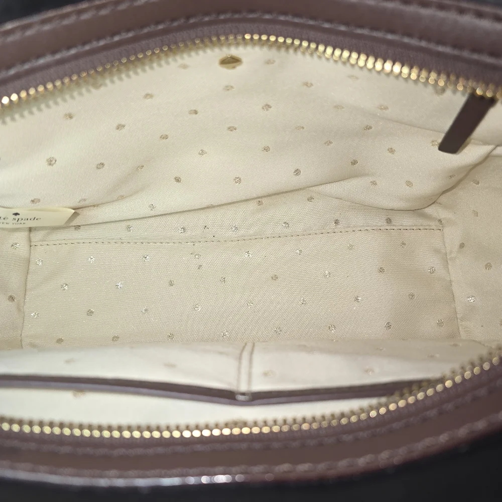 Kate Spade 2 Park Avenue Small Beau leather satchel in a multi-color block - Picture 6 of 6